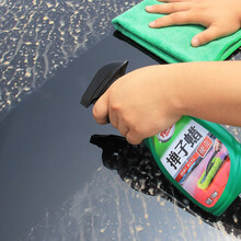 龟牌(Turtle Wax)掸子蜡去污上光手喷喷蜡液体蜡拖蜡油养护汽车油拖把腊白色车 【1】龟牌掸子蜡