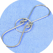 九连环系列小玩具解环解锁玩具游戏休闲减压解压老少皆宜MYFS 扣散装-金蝉脱壳