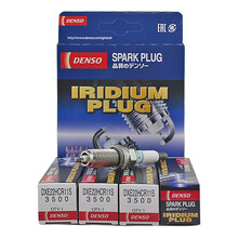 电装(DENSO)双针铱金火花塞DXE22HCR11S 四支装 原配飞度GK5/竞瑞哥瑞XR-V飞度缤智10代思域