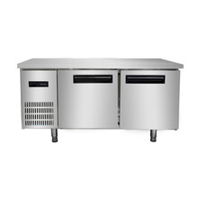 海克（HECMAC）风冷冷冻工作台商用保鲜奶茶店设备厨房卧式冰柜雪柜操作台水吧台HFT-1260ES大容量182L