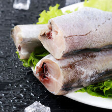 鲜木 鳕鱼新鲜冷冻无头鱼狭鳕鱼去头明太鱼海鲜深海鱼 共3斤【家庭装】