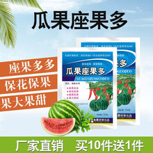 瓜果座果多 叶面肥保花保果西瓜辣椒专用植物生长调节剂果大果甜 北美农大 120g/袋【5袋】