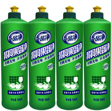 一品净餐具果蔬净500g*1瓶 洗水果液蔬果清洗剂水果洗涤餐洗净餐具洗洁精去油去腥不伤手 4瓶