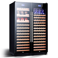 尊堡(zunbao)红酒柜恒温酒柜家用客厅办公室酒店会所红酒柜子冰吧茶叶雪茄干货饮料水果冷藏保鲜柜 D款组合 薄款