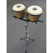 GANA新款 加纳 邦哥 Bongo邦戈鼓 羊皮 奥尔夫乐器 儿童手鼓 小邦戈鼓+支架