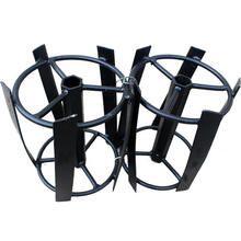 微耕机配套农机具 除草轮 割草轮 锄草轮 锰钢刀片 内径2.3，刀片长32