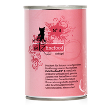 德国Catz finefood 经典系列主食猫罐头 400g 3号家禽400g