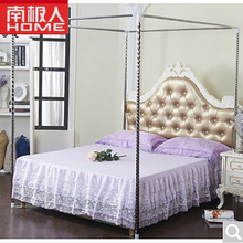 南极人蚊帐支架加粗加厚支架不锈钢管落地蚊帐架子蚊帐杆子1.5m1.8m 立杆加粗32mm  1.5*2.0m