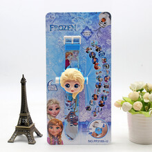 奥特曼儿童玩具电子手表抖音网红翻盖24图投影手表男女儿童礼品 翻盖冰雪