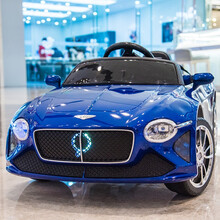 颜桔婴儿童电动车四轮遥控汽车4轮宝宝摇摆童车男女小孩玩具车可坐人 【烤漆蓝】升级大锂电+皮座椅+四轮避震+全功能