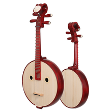 音潮（yinchao）硬木511中阮成人上漆小鸟孔圆音孔民族弹拨乐器 511  圆音孔