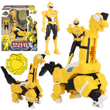 【顺丰】迷你特工队玩具变形恐龙机甲战士小杰人偶战甲变形合体机器人儿童玩具 【恐龙机甲+人偶+能量盘】镭龙战甲布拉卡麦克斯