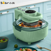 小熊（Bear）空气炸锅家用无油旋钮调温定时多功能5L大容量电炸锅薯条机煎炸锅 QZG-B11D2