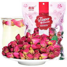 贡苑 茶叶 花草茶 玫瑰花茶 50g 无硫干玫瑰茶 养生平阴玫瑰 可搭荷叶菊花茶柠檬枸杞 玫瑰花 50g