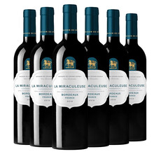 【富邑葡萄酒旗舰店】光之颂亿 幻境系列波尔多AOC干红葡萄酒750ml 法国原瓶进口 6支整箱装