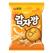 韩国进口零食膨化食品农心原味薯条脆土豆条办公室零食75g零食即食
