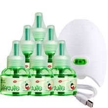 皎洁电蚊香液usb加热器电子汽车驱蚊神器车载车用灭蚊器车内 6液+1个（USB液器)