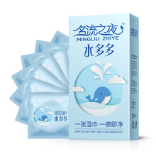 名流之夜水多多避孕套玻尿酸安全套超薄100只装倍滑油量丝薄光滑平面中号50只然胶乳成人男易洗女性免洗 水多多玻尿酸100只装 1盒