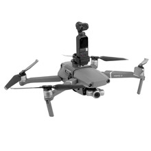 适用于大疆御2相机搭载支架配件全景相机挂载insta360补光灯配件GOPRO7转接座拓展 御2上置转接座