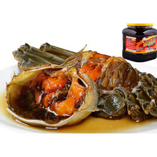 羊口咸蟹子 醉蟹大闸蟹 年货 上海宁波风味海诺醉河蟹1.1Kg好吃 安全即食