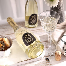 超市	意大利进口香槟起泡酒硅蜜甜型白葡萄酒气泡酒莫斯卡托小甜水礼盒装 双支礼盒装