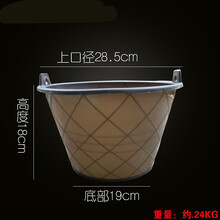 装修灰桶泥桶水桶工地用建筑桶泥浆桶塑料桶牛筋桶粪桶尿桶种菜桶 正宗牛筋深色款