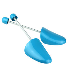 鞋撑子 男女通用可调节撑鞋器 男款女款塑料弹簧鞋撑 女式皮鞋定型皮鞋撑子MSY 男款宝蓝色(适合38-45码)