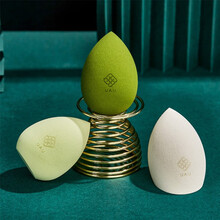 UAU泰国进口美妆蛋三蛋一架彩妆化妆蛋海绵粉扑不吃粉干湿两用 美妆蛋套盒(三蛋+蛋架)