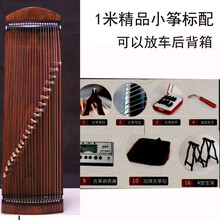 21弦小古筝便携式半筝初学者入门迷你小型古筝演奏乐器考级古筝琴 1米21弦精品小筝+标配如图配件