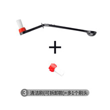 器物集 半自动咖啡机清洁粉清洗剂清洗药粉专业除垢清洁刷弯头尼龙机头专用滤头毛刷清洗冲煮专用刷子 咖啡杯清洁刷（可拆卸）+刷头