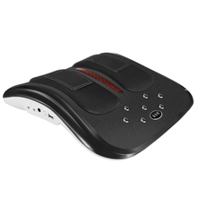 腰椎间盘突出按摩仪腰部按摩器曲度家用车载针灸脉冲按摩中药包红光热敷治疗器腰肌劳损腰痛男士女士老人 脉冲牵引款（牵引、震动、红光热灸、电极针灸） 曲度腰椎治疗仪