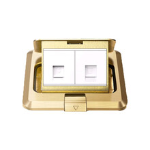 兰贝 6类双孔 网络地插