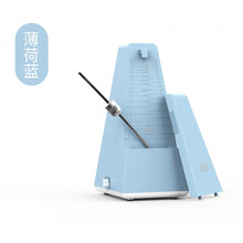SOLO 节拍器 钢琴吉他古筝架子鼓萨克斯小提起乐器通用配件 马卡龙彩色机械节拍器 薄荷蓝