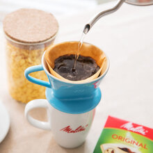 英卓锐 美乐家（melitta）咖啡滤杯手冲咖啡壶陶瓷滤杯咖啡过滤器过滤网 101国产陶瓷过滤器蓝色