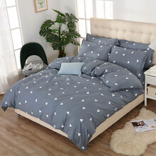 双贝贝全棉被套加大双人纯棉被罩订做定制2.0米床2.2x2.3x2.4x2.5单件超大号 简约 被套200x200cm