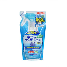 日本joypet猫砂除臭剂猫咪便后消臭猫尿除味剂用品 补充装240ml