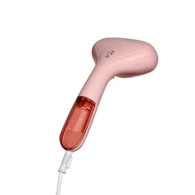 旦榄蒸汽挂烫机迷你手持烫刷家用便携式电熨斗小型挂烫机 粉色升级版1000W不锈钢面板