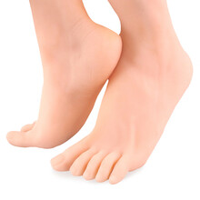 足控飞机杯便携式慢玩男用自慰器实体硅胶倒模仿真人美女脚模倒膜名器 男性成人情趣用品性玩具 37码仿真玉足(一双)无通道