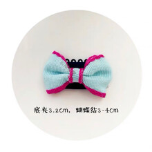 狗狗bb夹 宠物泰迪发夹 约克夏饰品头饰 博美贵宾比熊头夹发卡 绿色