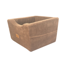 宠教练宠物安全座椅狗狗车载窝车载垫狗座椅狗窝泰迪汽车坐垫垫子猫咪猫防脏前排后排副驾驶 宠物安全座椅-咖啡圆点灯芯 49x41x30cm