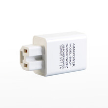 红铁普电瓶车手机充电转换器 电动车usb手机充电器36v48v60v72伏84V96v通用型车载 2A单口快充头白色