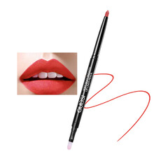 欧丽丝自动唇线笔 双头口红笔防水持久保湿 不易脱色画勾唇笔 #03 橘红色