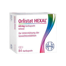 德国Orlistat HEXAL 奥利司他胶囊 84粒/盒 小蓝丸 
