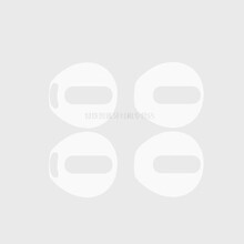 HKXA漫步者Lollipods液态硅胶耳塞帽lollipods无线蓝牙耳机防摔保护套 耳塞帽-透色【二对】