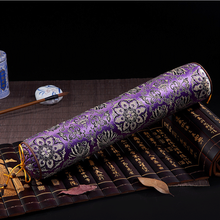 颈椎枕颈椎病人专用单人荞麦壳决明子枕芯圆柱形糖果形护颈枕护颈椎硬枕头 深紫色圆枕