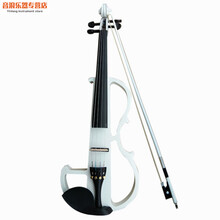电小提琴电子提琴4/4专业演奏级学生通用推荐violin电声 白色