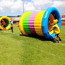 趣味运动会道具充气毛毛虫龟兔赛跑户外团建拓展活动游戏器材 动感五环