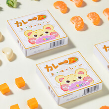 warababy日本原装进口儿童咖喱调味块 原味不辣调味品80g宝宝拌饭料红烧美味野菜果蔬营养奶油味 【美味系列】咖喱味