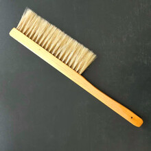 养蜜蜂工具 蜂扫三排蜂扫马尾蜂刷蜜蜂双排蜂扫柔软蜂刷蜜蜂扫蜂具 三排猪鬃蜂扫 一把