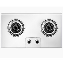 京浦莱斯 燃气灶双灶液化气灶天然气灶煤气炉台式嵌入式煤气灶炉具灶具双灶带熄火保护燃气灶升级大火力 不锈钢面板4.2KW火力OP05 液化气20Y
